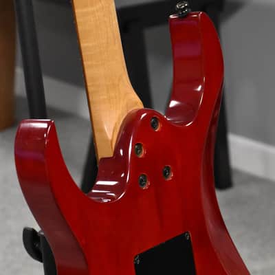 Ibanez RG 320 QS - 2000 Red Wave gloss with Floyd Rose image 6