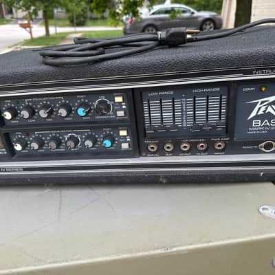 Peavey Bass Mark IV Series 400BH 300-Watt Bass Head 1980s - Black image 1
