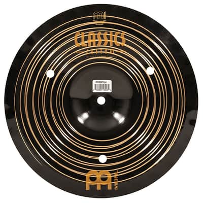 Meinl Classics Custom Dark 12" Trash Stack image 3
