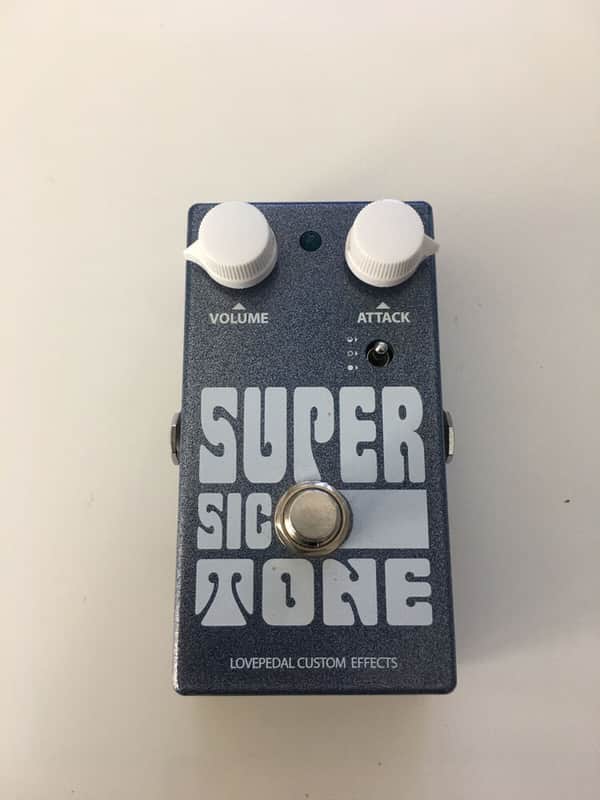 Lovepedal Custom Super Sic Tone Fuzz Distortion Hermida Rare Guitar Effect Pedal image 1