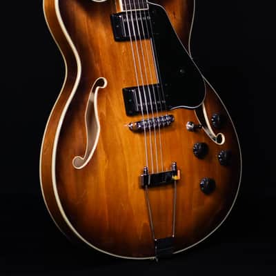 Ibanez AS7328 Hollow Body Baritone Electric, Tobacco Brown image 4