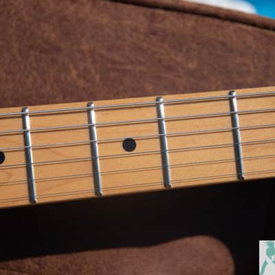 2020 Fender MIJ Hybrid '50s Stratocaster with Maple Fretboard 2018 - US Blonde - Pro Set Up w Perfect Frets/Action/Intonation! image 8
