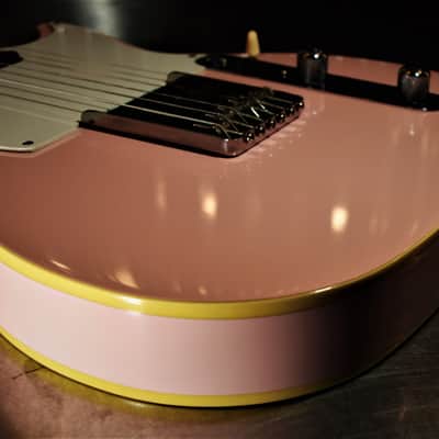 Strings & Things St. Blues Custom Bluesmaster II 1984 Shell Pink. Guitar that ruined Billy Squier image 8