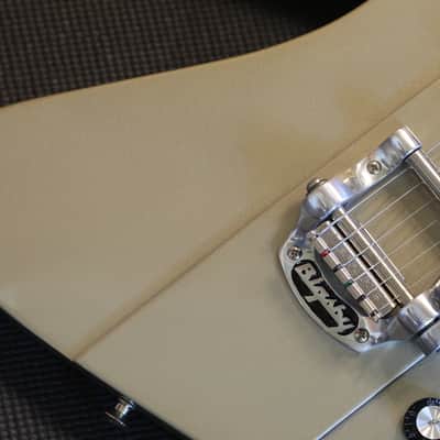 2013 Gibson Elliot Easton "Tikibird" Firebird Electric Guitar Gold Mist Poly + OHSC image 4