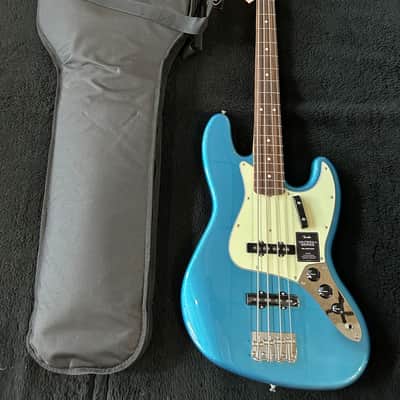 Fender Vintera II '60s Jazz Bass with Rosewood Fretboard Lake Placid Blue #MX23107622 9 lbs. 4.2 oz image 3