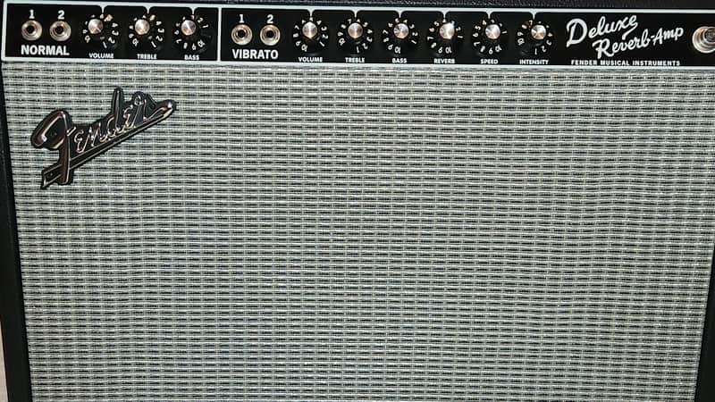 Fender Tone Master Deluxe Reverb 2-Channel 22-Watt 1x12" Digital Guitar Combo 2019 - Present - Black image 1