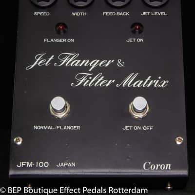 Coron JFM-100 Jet Flanger & Filter Matrix 1981 Japan with SAD1024 Reticon BBD image 4