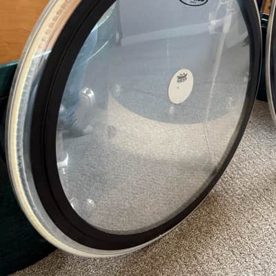 22" Evans EMAD2 Batter and Premier Reso Bass Drum Heads image 3