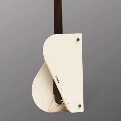 Verso Orbit Baritone - 2024 - Oyster White - Sheet Metal Body w/ freely adjustable Magnetic Pickups SC1 Neck & HB2 Bridge - NEW. (Authorized Dealer) image 14