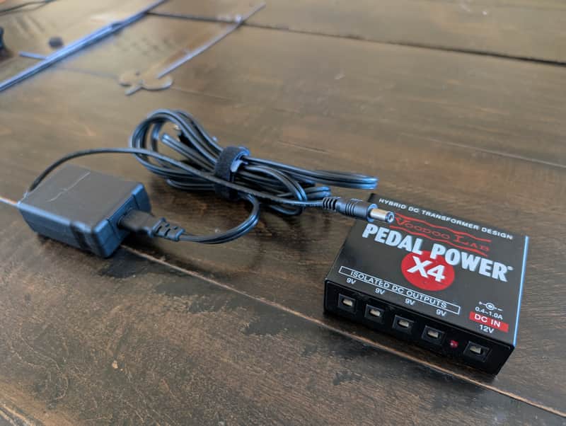 Voodoo Lab Pedal Power X4 2010s - Black image 1