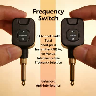 M-VAVE SWS11 5.8GHz Wireless Audio Transmission System, 6-Channel Transceivers, 30m Range, (Price includes the import duty for US buyer) image 7