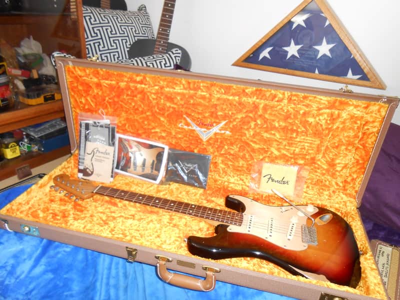 2008 Fender 60's Road Worn Stratocaster w/ Custom Shop Loretta Diaz (LD)hand wound Fat-60s image 1