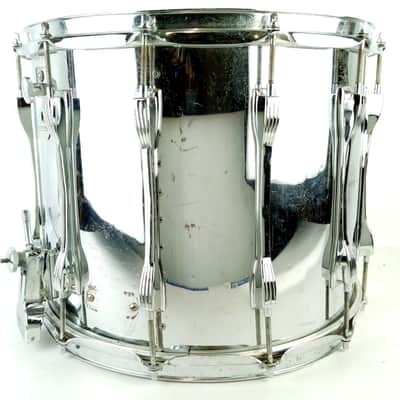 Ludwig 12x15"Challenger ST Parade Marching Snare/Tom Drum Chrome-Wood Vintage'79 image 5