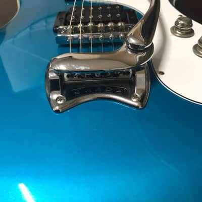 Hallmark Custom 60 Mosrite Clone Candy Blue image 4