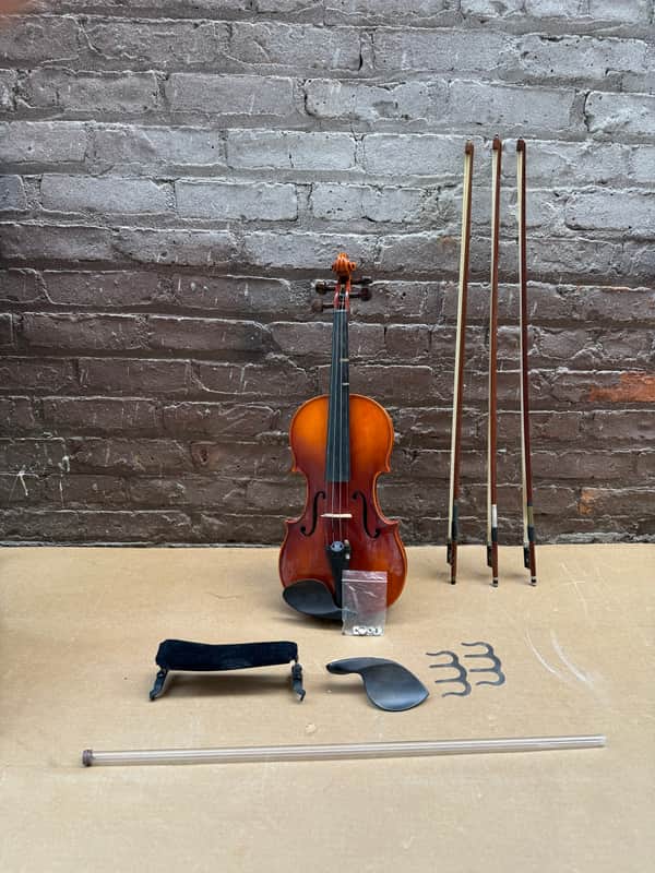 Vintage Ton-Klar "The Kayser" Violin No. 134 – 4/4 Full Size – Made in Germany for William Lewis & Son – Complete Outfit with Case & Accessories image 1