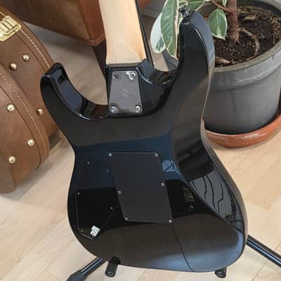 ESP M-II 2008 Original Standard Series Black HH FR Floyd Rose Super Strat Custom Pickups MIJ Japan Mirage Guitar image 19