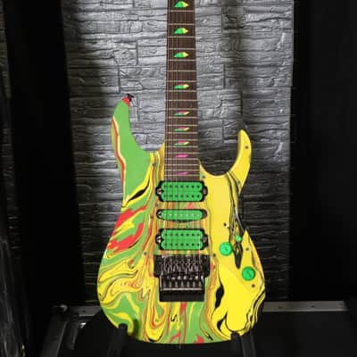 Ibanez UV77-MC Steve Vai Signature Universe 1990 - 1993 - Multi-Color image 11