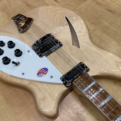 Rickenbacker 360/12 12-String 21-Fret Version Electric Guitar MapleGlo image 4