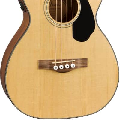 Fender CB-60SCE Acoustic Bass. Laurel FB, Natural image 19