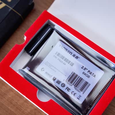 Korg OASYS Compatible SSD – KingSpec 64GB PATA / IDE – New, Sealed (NOS)