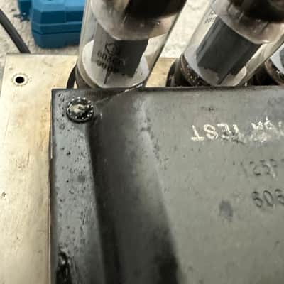 1965 Fender Twin Reverb – AB763 Blackface – Original Schumacher Iron, Jensen C12Ns, Blue Molded Caps image 20