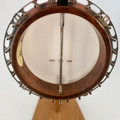 2005 Crafters of Tennessee Maple Classic 5-String Resonator Banjo, Curly Maple Flathead image 14