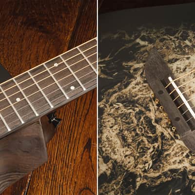 Lindo B-STOCK 933C Alien Black Acoustic Guitar & Gigbag (Minor Cosmetic Imperfections) image 5