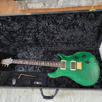 PRS Custom 24 Artist Package 20th anniversary 2005 Emerald Green image 1