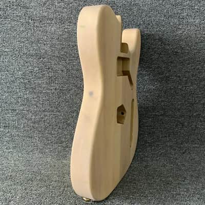 Unfinished Telecaster Style Basswood Guitar Body for Right Hand image 3
