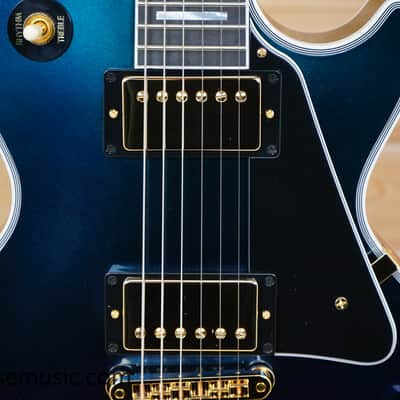 Gibson Exclusive M2M Les Paul Custom - Hemisphere Shift - Walnut Back Gloss image 9