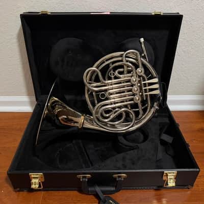 Holton H279 Farkas Professional Model Double French Horn with Detachable Bell 2010s - Clear-Lacquered Brass image 1