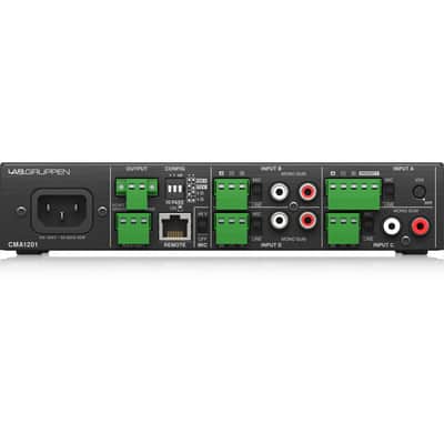 Lab Gruppen CMA1201 120W Commercial Mixer Amplifier with 4 Inputs image 5