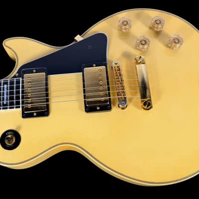 2025 Les Paul Custom Custom Shop Murphy Lab Ultra Light Aged ~ Aged Aspen White image 2