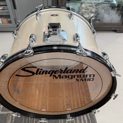 Slingerland Magnum 24x16 Bass Drum 1979 - Silver Mist Excellent condition! image 9