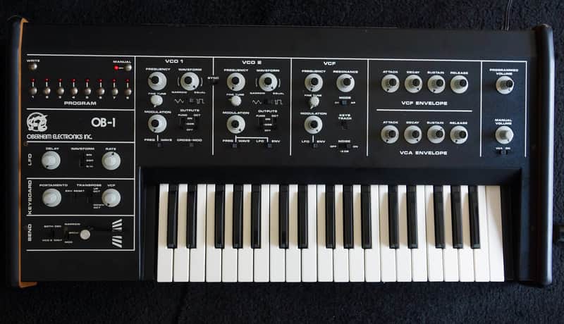 Oberheim OB-1 version 1 rare 1978 analog synth with Tauntek mod, 64 presets. SERVICED. image 1