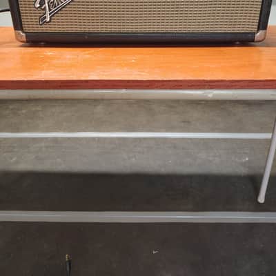 Fender Bassman 2-Channel 50-Watt Guitar Amp Head 1964 - 1967 - Black Panel image 3