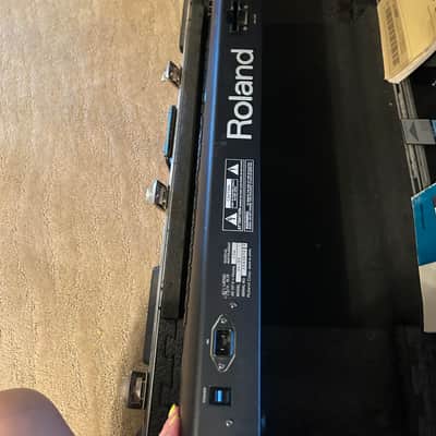 Roland JV-80 61-Key Multi-Timbral Synthesizer May 1993 - SKB Hard Road Case, 512 memory card, sustain pedal image 3