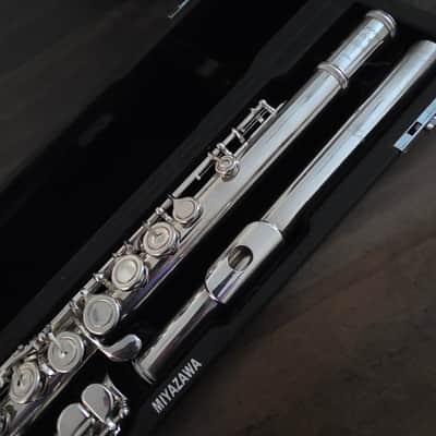 Miyazawa Atelier I Solid Silver Headjoint Closed Hole C Foot Offset G Split E SN 90407 N image 4