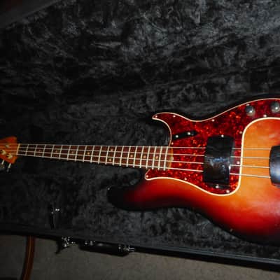 Fender Precession Bass 1966 - Sunburst image 1