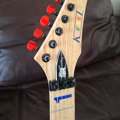 Kiesel JB24 Jason Becker Tribute Numbers Guitar Natural image 7