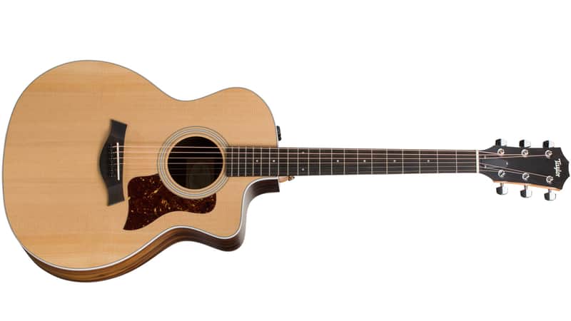 Taylor 214ce Acoustic-Electric Guitar - Natural image 1