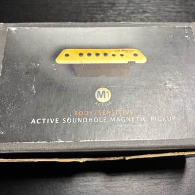 LR Baggs M1A Active Soundhole Pickup with Volume Control 2020s - White image 13