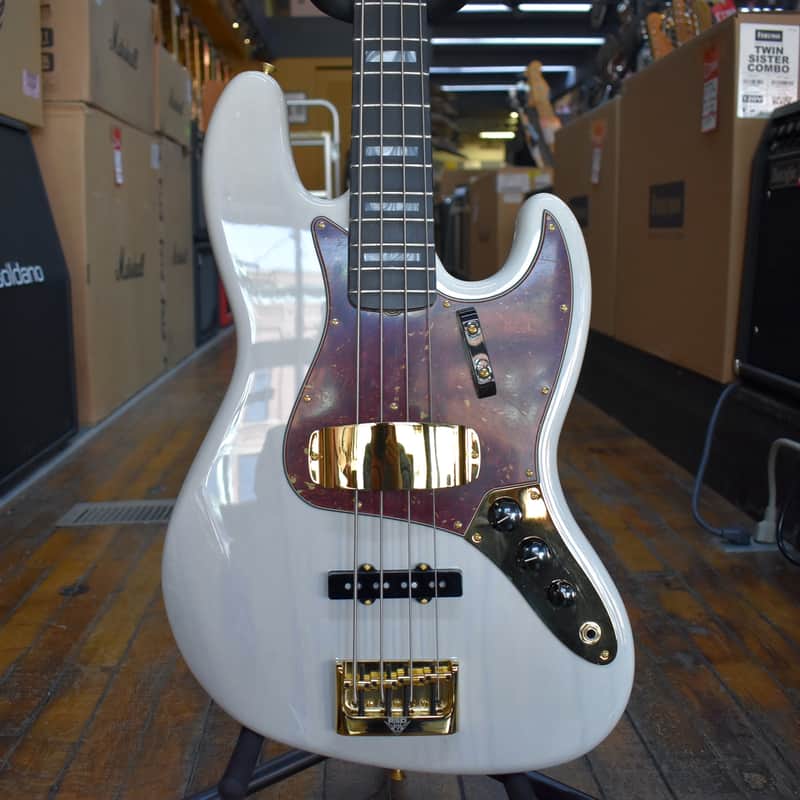 Fender Custom Shop American Custom Jazz Bass NOS White Blonde w/Hard Case image 1