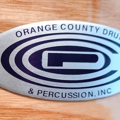 WATCH VIDEO! OCEAN PACIFIC CUSTOMIZED UPGRADED SNARE DRUM (OPDC) ASH ON MAPLE - LACQUERED CLEAR image 4