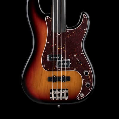 Fender Tony Franklin Fretless Precision Bass - 3-Color Sunburst #15634 image 1