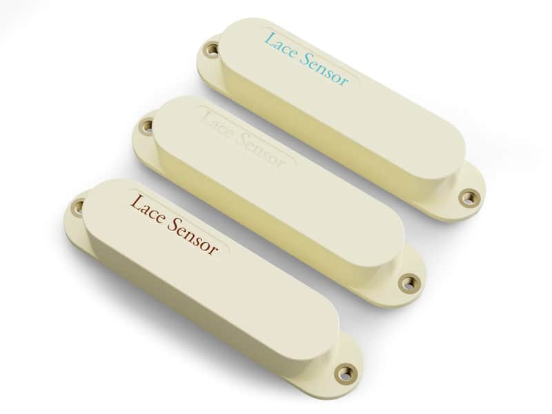 LACE Sensor "Blue Fire Set" 3-Pack Single Coil Pickups - Cream image 1