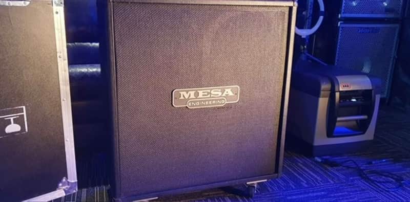 Mesa Boogie 4x12 guitar cabinet Three Quarter Back image 1