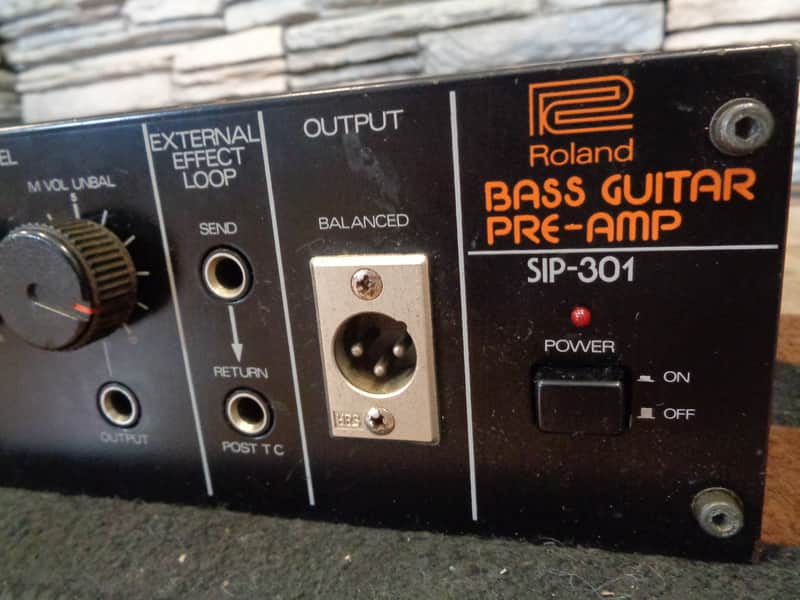 Roland SIP-301 Bass Preamp MIJ | Reverb