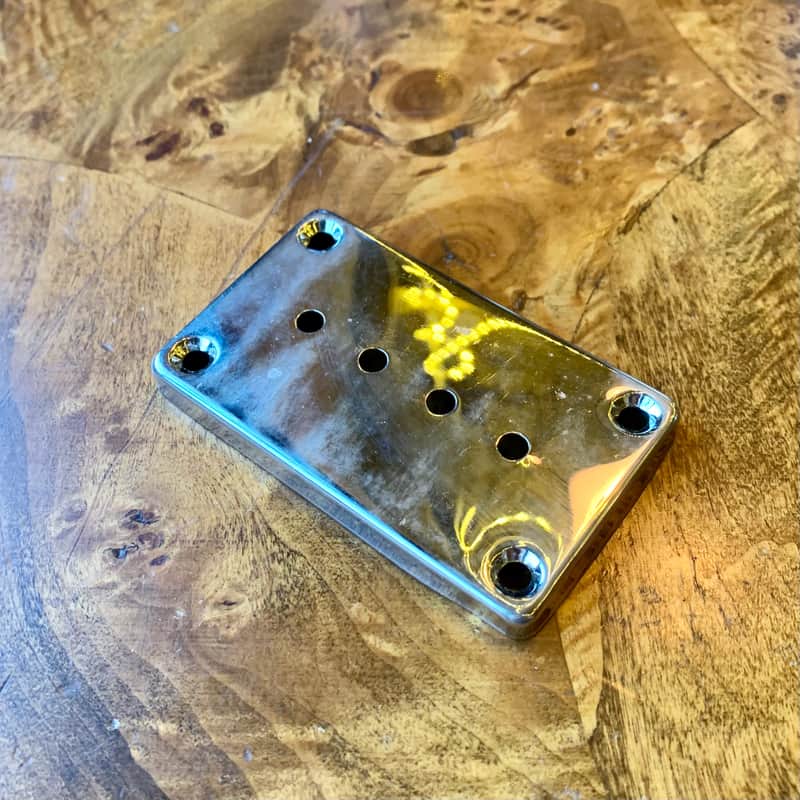 Gibson EB Bass humbucker pickup cover c 1960’s Chrome original vintage USA mudbucker sidewinder image 1