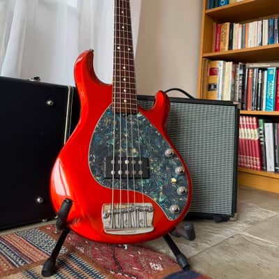 Ernie Ball Music Man StingRay 5 2004, Lava Pearl, Full Restoration, Nordstrand Pickup, Pro Set Up! image 18